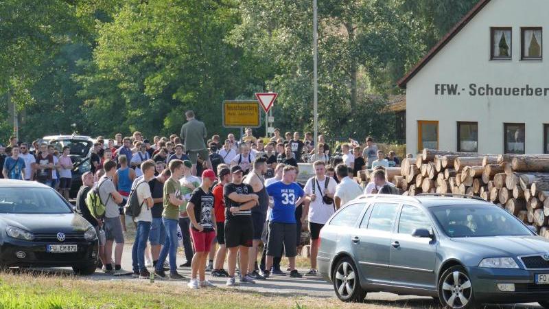Demonstration gegen «Drachenlord»