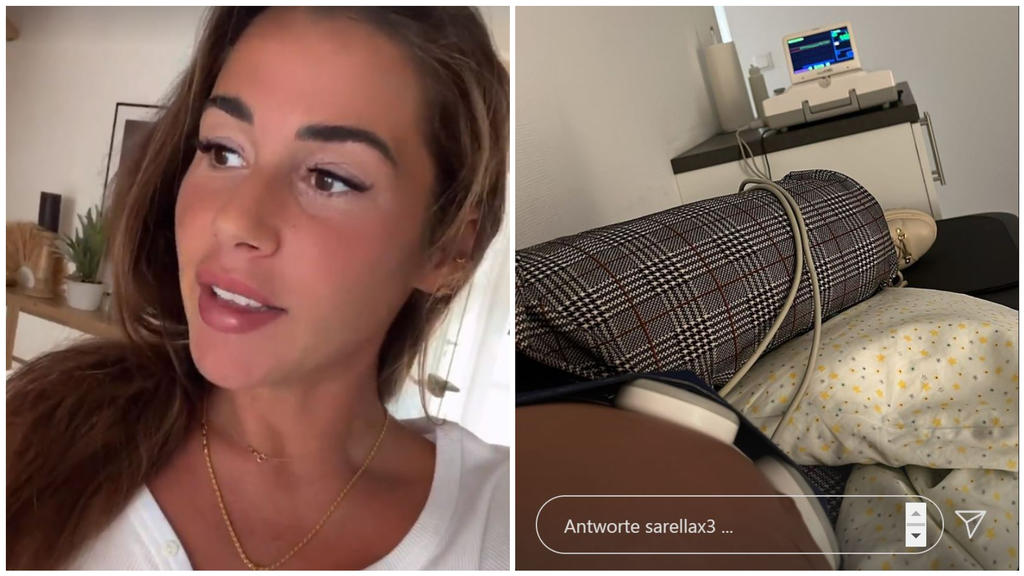 Auf Instagram lässt die werdende Mama ihre Follower an ihrer Schwangerschaft teilhaben. Beispielsweise bei einem Kontrolltermin beim Frauenarzt.