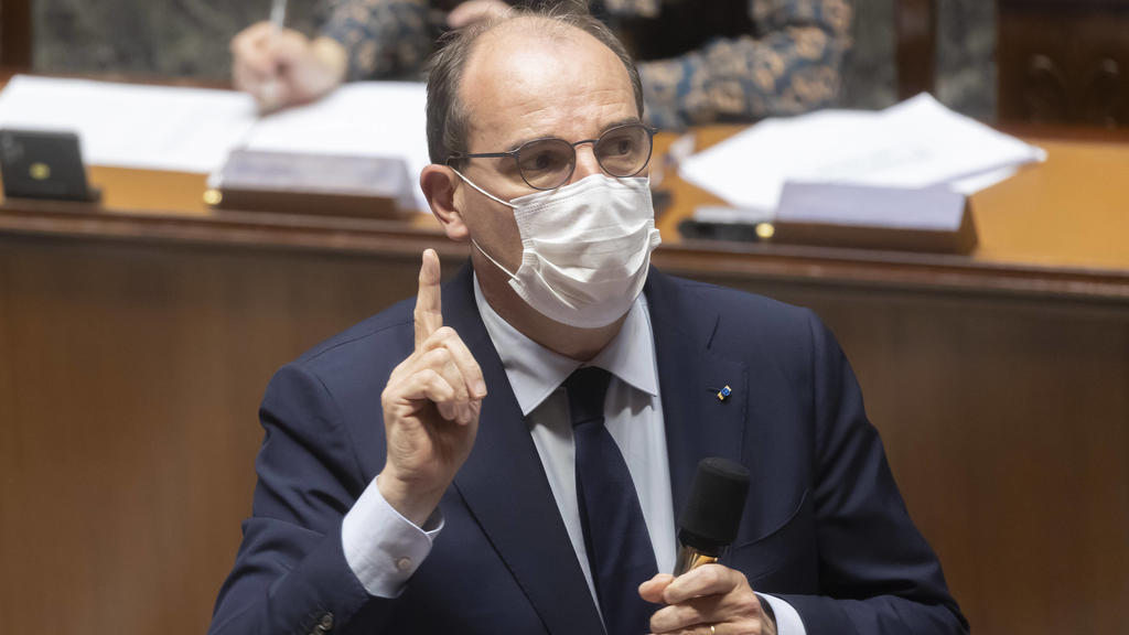 Paris, France October 19, 2021 - Weekly session of questions to the government at the French National Parliament - jean castex QAG, ASSEMBLEE NATIONALE, PARLEMENTAIRES, HEMICYCLE, POLITIQUE PUBLICATIONxNOTxINxFRA Copyright: xVincentxIsorex