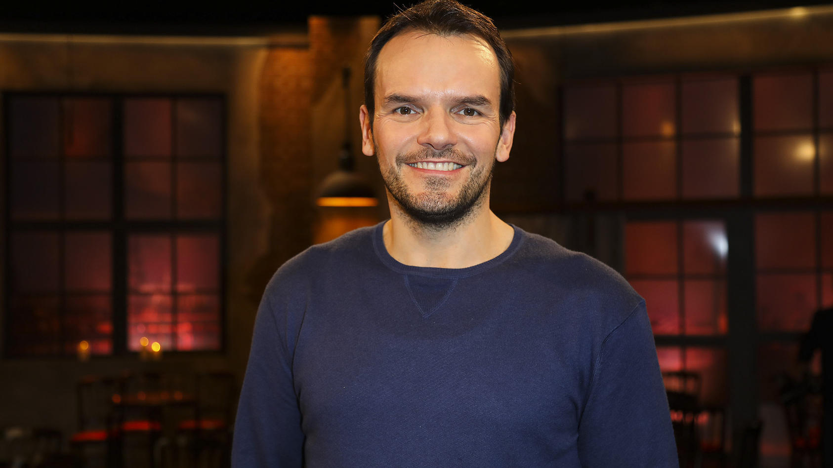 TV-Erfolgskoch Steffen Henssler in der WDR-Talkshow Kölner Treff.