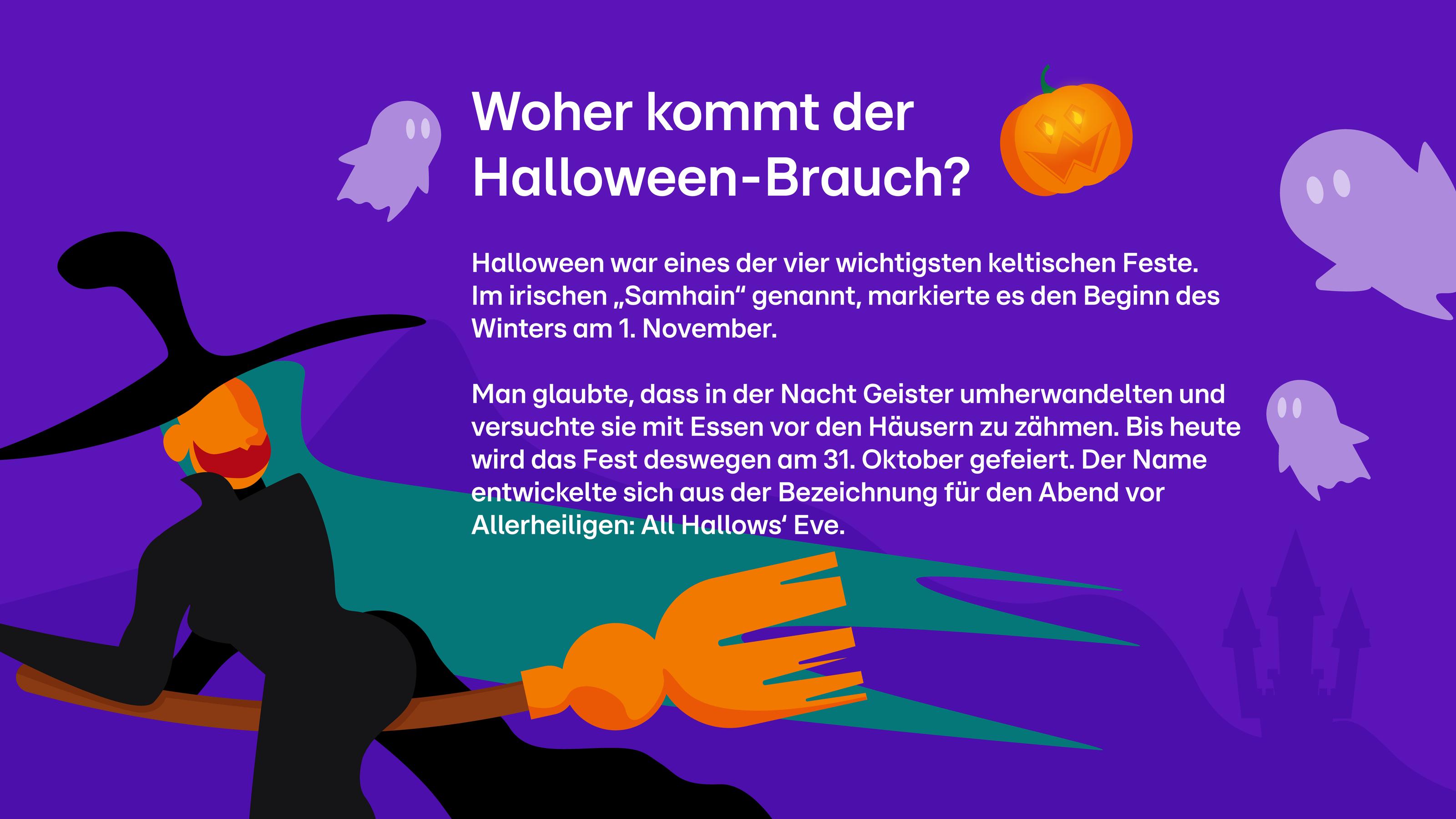 Zehn skurrile Fakten über Halloween