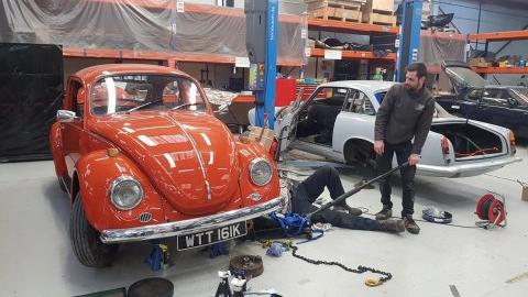 wales oldtimer elektroauto