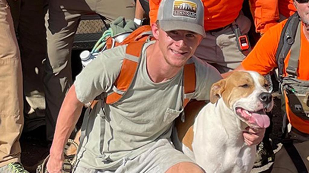 Pitbull-Mix überlebt Sturz im US-Bundesstaat Kentucky.
