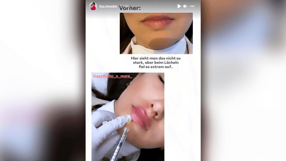 Bei Instagram dokumentiert sie das Ergebnis.