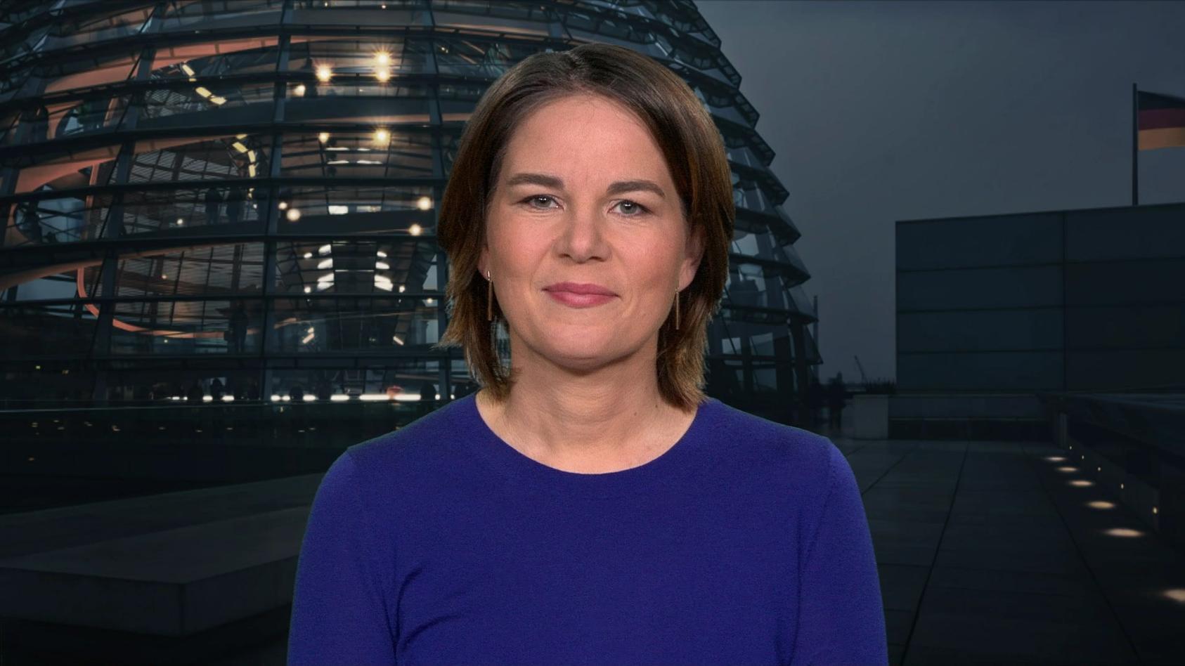 Annalena Baerbock im "RTL Nachtjournal"