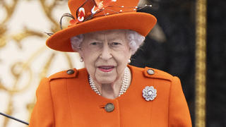  Queen s Baton Relay Queen Elizabeth II attends the launch of The Queen s Baton Relay for Birmingham 2022, the XXII Commonwealth Games at Buckingham Palace, London on October 07, 2021. PUBLICATIONxINxGERxSUIxAUTxONLY Copyright: xAnwarxHusseinx 62943954