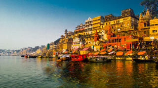 Die nordindische Stadt Varanasi