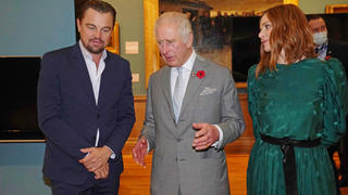 Prinz Charles sprach bei der COP26-Klimakonferenz mit Leonardo DiCaprio und Stella McCartney