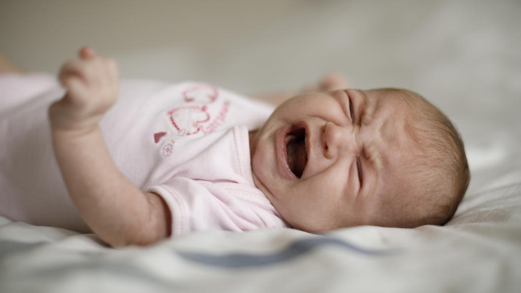 Neugeborene schreien viel