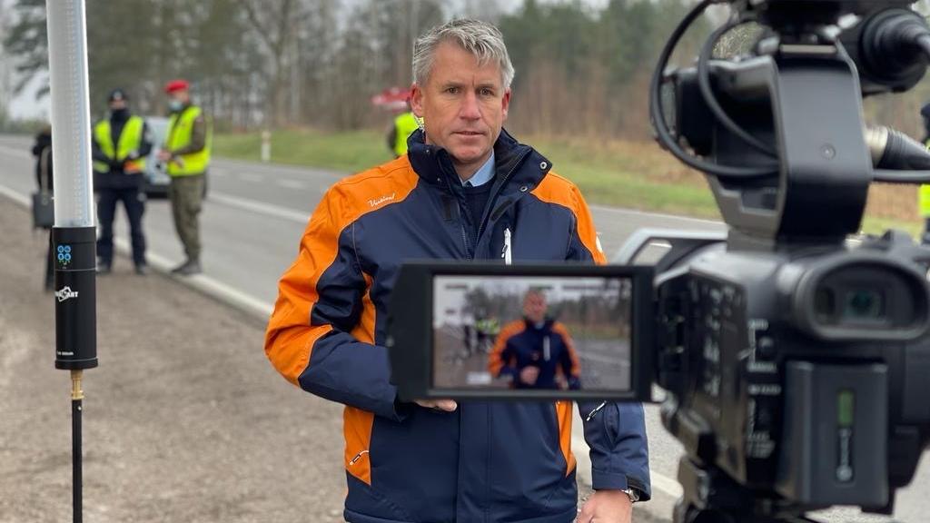 Seit Anfang der Woche berichtet RTL-Reporter Jürgen Weichert von Grenze zwischen Belarus und Polen
