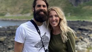Brynn Embley aus Ypsilanti im US-Bundesstaat Michigan trifft ihren jetzigen Mann Matthew Neilson Anfang 2016 zum ersten Mal in einer Kirche.
