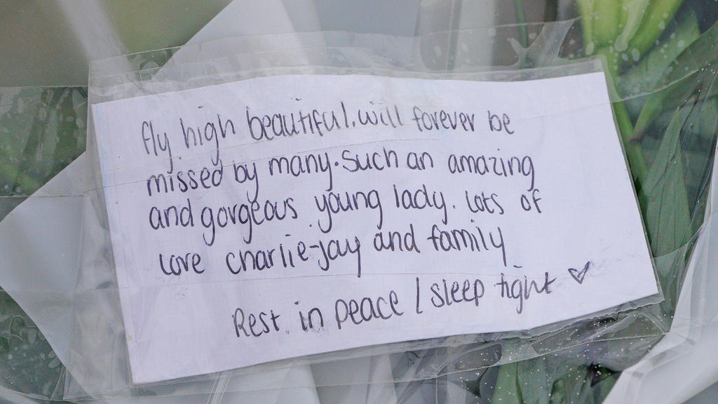 Bobbi-Anne McLeod missing. Flowers are left on Sheepstor Road in Plymouth, after the body of a woman was found in the hunt for missing Plymouth teenager Bobbi-Anne McLeod, who has not been seen since Saturday evening. Picture date: Wednesday November