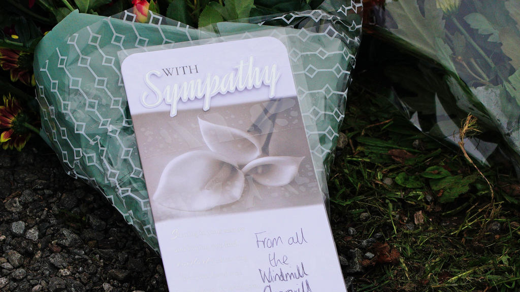 Bobbi-Anne McLeod missing. Flowers are left on Sheepstor Road in Plymouth, after the body of a woman was in the hunt for missing Plymouth teenager Bobbi-Anne McLeod, who has not been seen since Saturday evening. Picture date: Wednesday November 24, 2