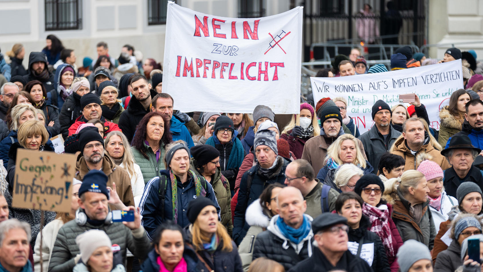 Coronavirus -Proteste in Österreich