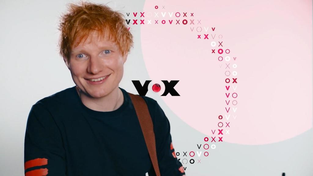 Ed Sheeran ist das neue Gesicht der "VOX-Weihnachtskampagne" 