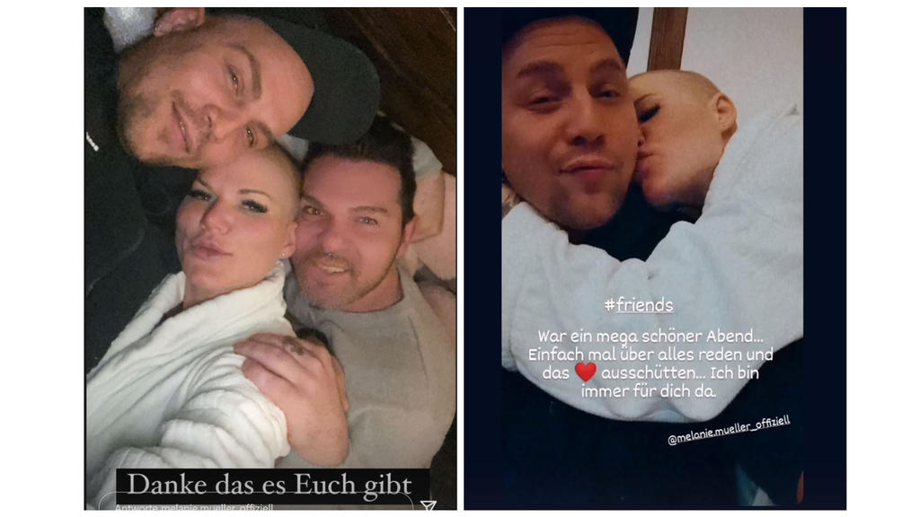 Melanie Müller und ihr Kumpel Oliver posten gegenseitige Freundschaftsbekundungen
