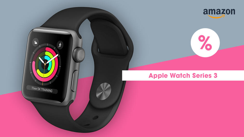 Apple Watch 3 Günstigstes Angebot am Cyber Monday bei Amazon