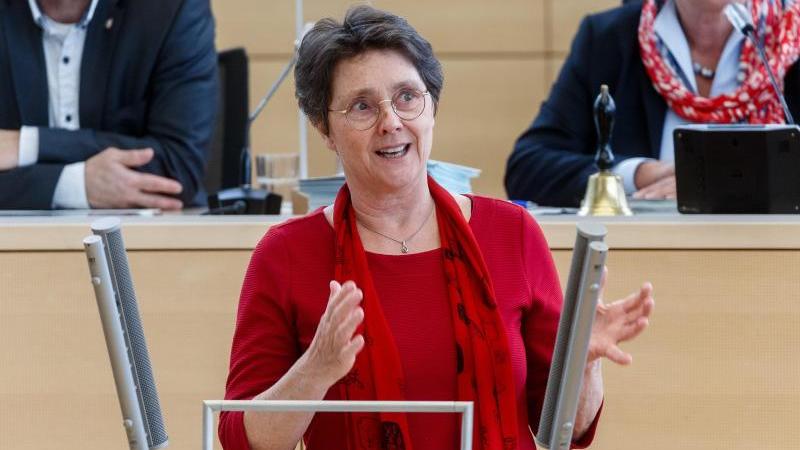 Monika Heinold (Bündnis90/Grüne), Finanzministerin von Schleswig-Holstein, spricht. Foto: Markus Scholz/dpa