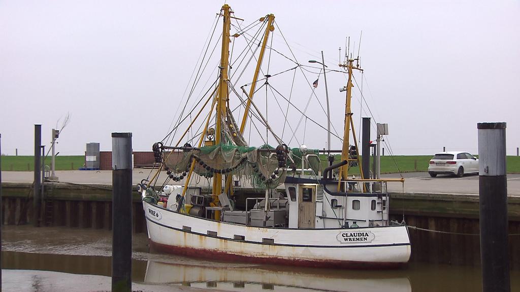Krabbenfischkutter "Claudia" wurde nach der Tochter des Vorbesitzers benannt und ist 15,5 Meter lang.