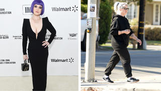 Kelly Osbourne im Jahr 2020 und 2021.