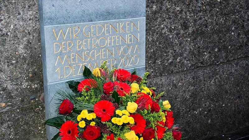 In Gedenken an die Opfer der Amokfahrt in Trier 2020.