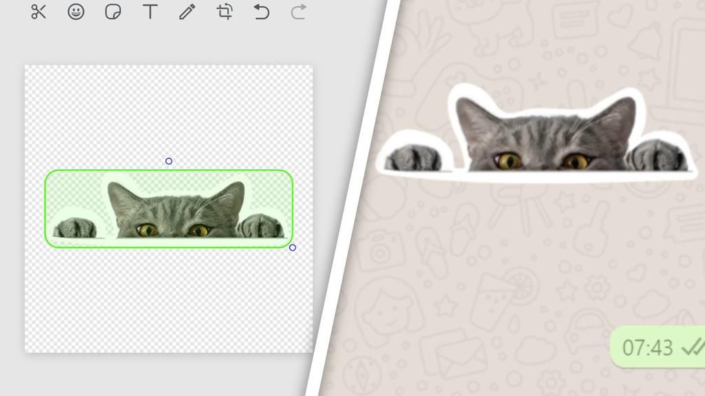 Wir erklären, wie Sie Bilder, die Sie bei WhatsApp hochladen, in Sticker umwandeln können.