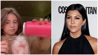 Kourtney Kardashians Tochter trägt falsche Nägel