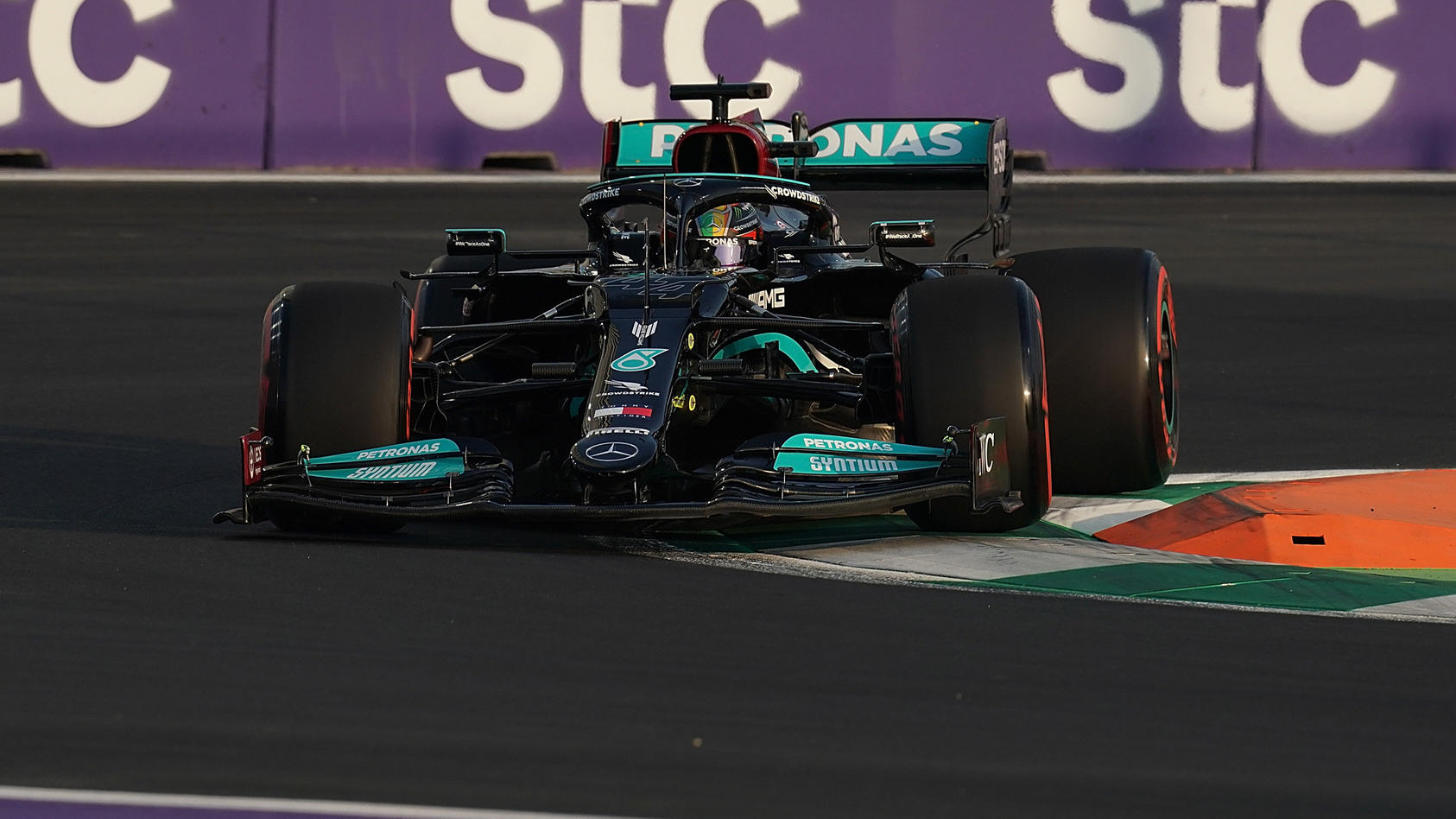 Lewis Hamilton war am Freitag Trainingsschnellster in Saudi-Arabien