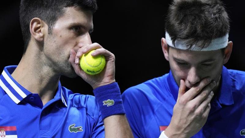 djokovic verpasst mit serbien davis cup finale