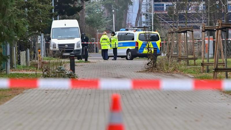 In der Stadt Königs Wusterhausen im Landkreis Dahme-Spreewald wurden fünf Tote entdeckt. Foto: Patrick Pleul/dpa-Zentralbild/dpa