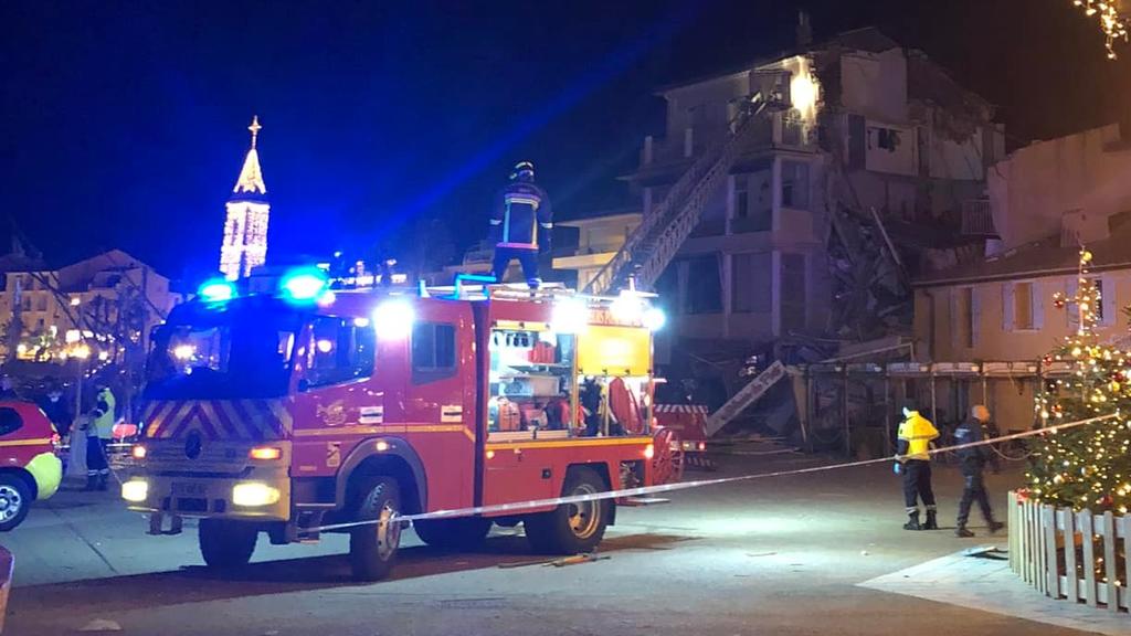 Wohnhaus in Frankreich eingestürzt