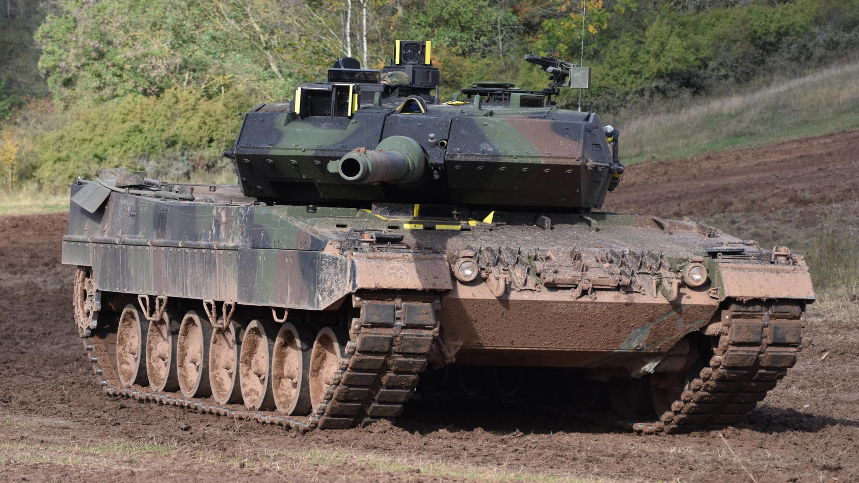 Tödlicher Unfall mit einem Leopard-Kampfpanzer (Symbolfoto)