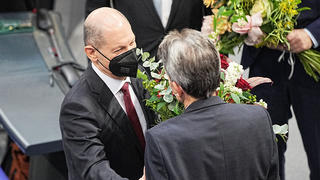 Olaf Scholz ist zum neuen Bundeskanzler gewählt worden.