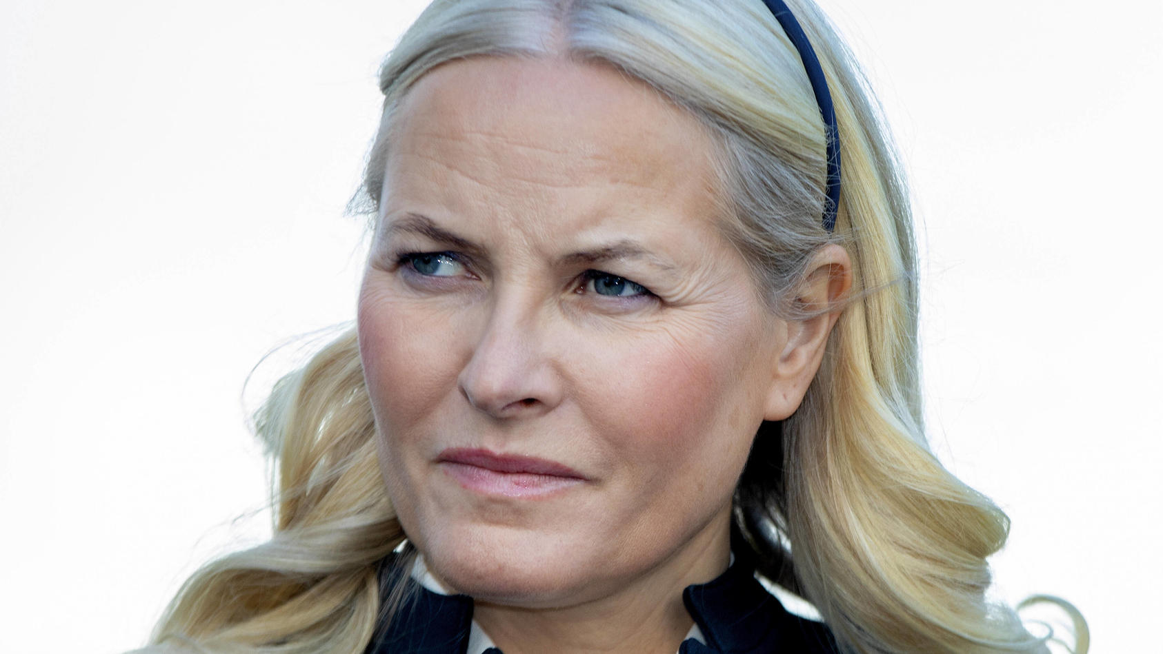  11-11-2021 Norway Princess Mette-Marit when arriving at the Trondheim Vaernes airport on the 3rd day of the 3 day statevisit to Norway.  PUBLICATIONxINxGERxSUIxAUTxONLY Copyright: xPPEx
