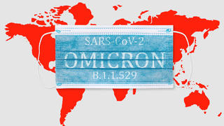Die neue Coronavirus-Variante Omikron wurde Ende November erstmals in Südafrika und Botswana nachgewiesen - mittlerweile wurde sie in 76 Ländern nachgewiesen.