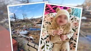 Die kleine Oaklynn wurde vom Tornado in Kentucky getötet