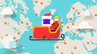 Ein Traum geht in Erfüllung! Sie können nun dem Weihnachtsmann bei der Arbeit verfolgen. Wo auf der Welt er sich wohl gerade befindet?