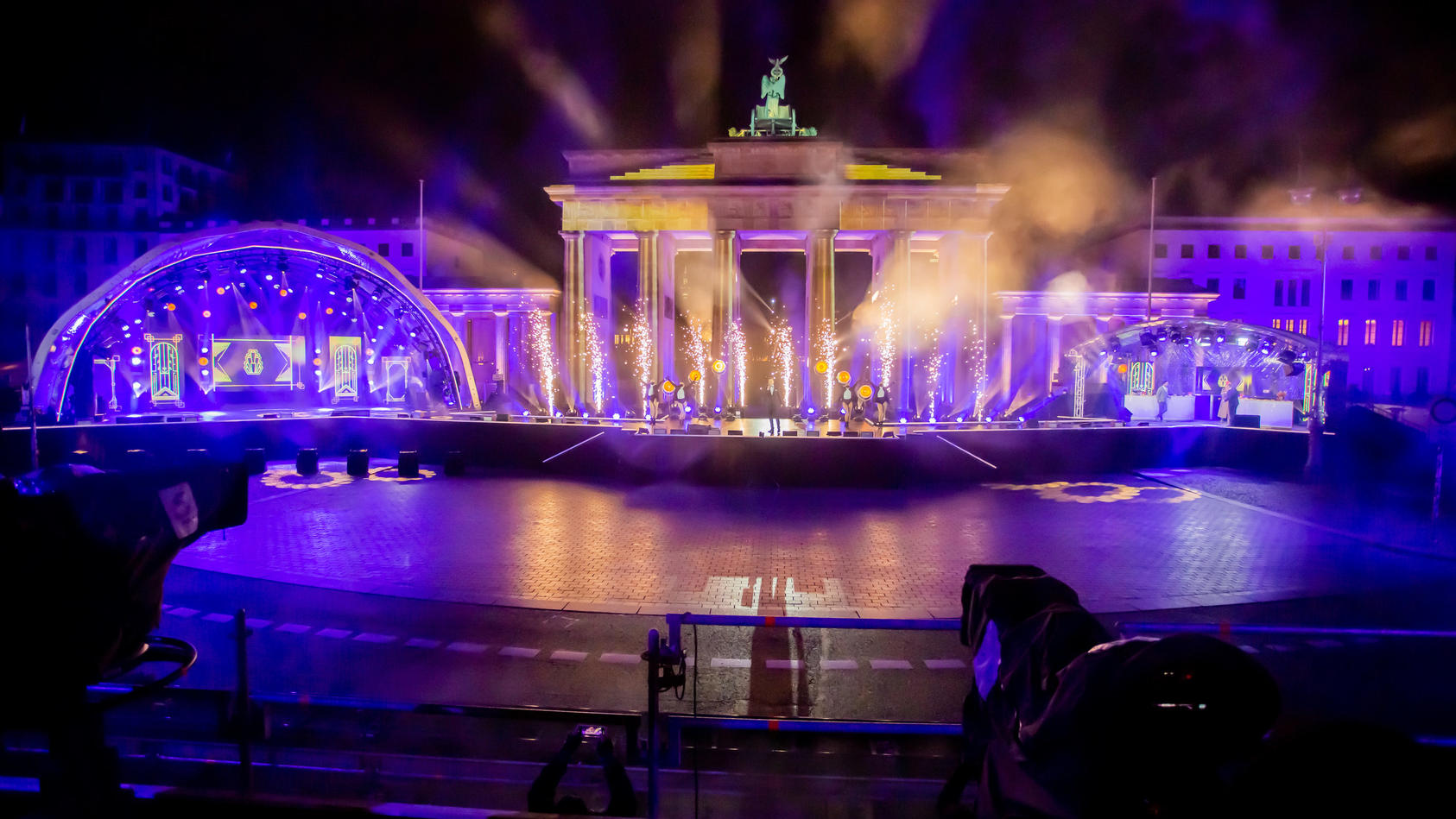 Die berühmte Silvester-Party am Brandenburger Tor findet zum zweiten Mal ohne Zuschauer statt.