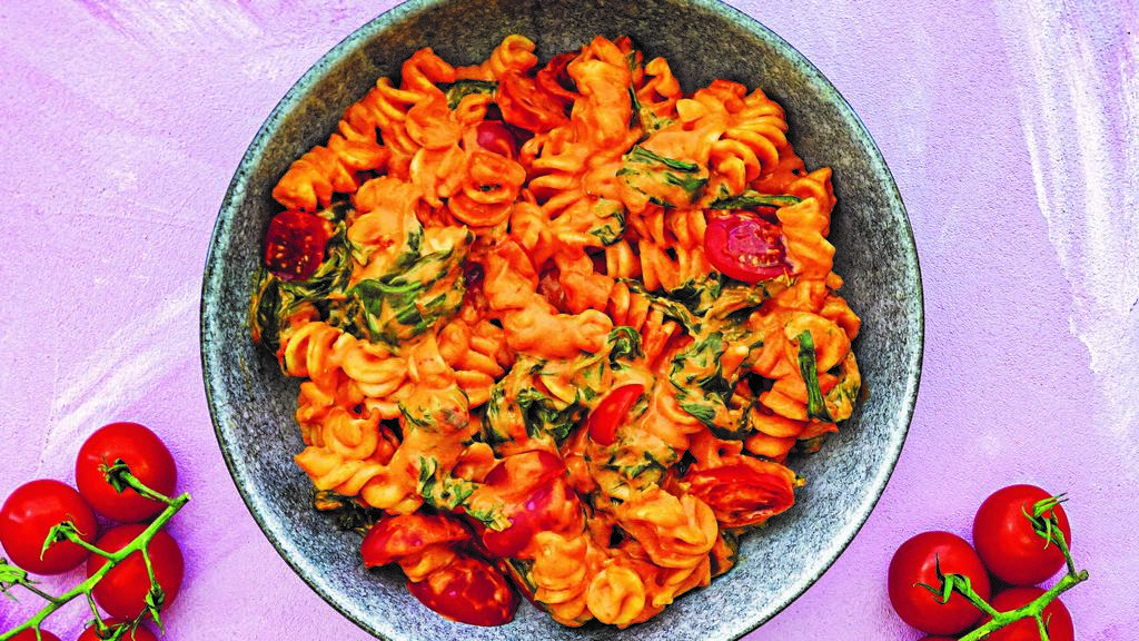 One-Pot-Pasta mit Spinat von Jacky Malina