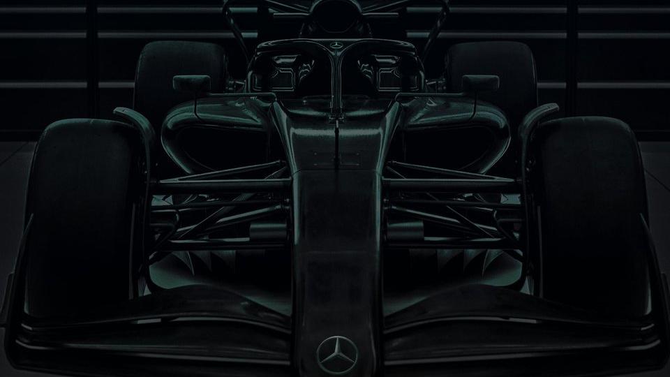 Mercedes deutet auf Twitter schonmal an, wie der W13 aussehen könnte, mit dem Hamilton 2022 seinen achten WM-Titel einfahren will