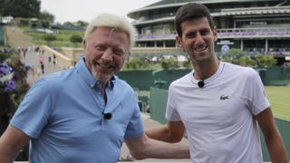 Boris Becker, Novak Djokovic