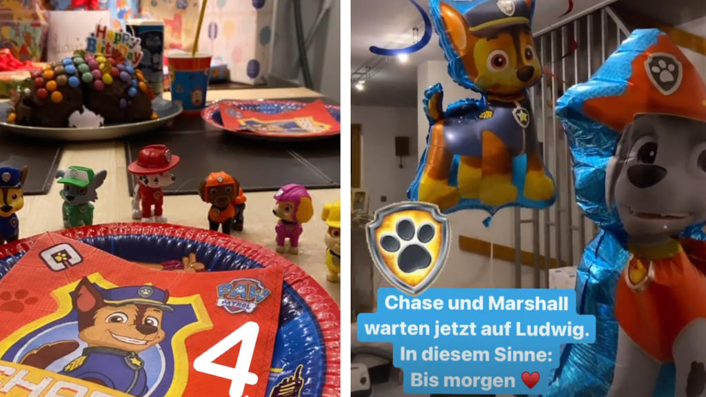 Ludwig Hummels erwartet zum 4. Geburtstag eine Paw Patrol-Party