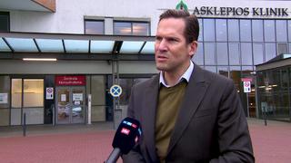 Professor Christoph Herborn von den Asklepios-Kliniken in Hamburg im Interview mit RTL Nord.