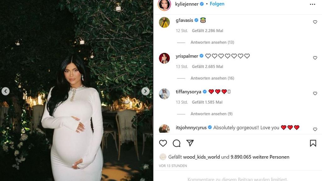 Kylie Jenner teilt Ausschnitte von ihrer Baby-Party.
