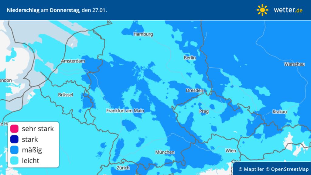 Regen und Schnee am Donnerstag: Es kommt Bewegung ins Wetter.