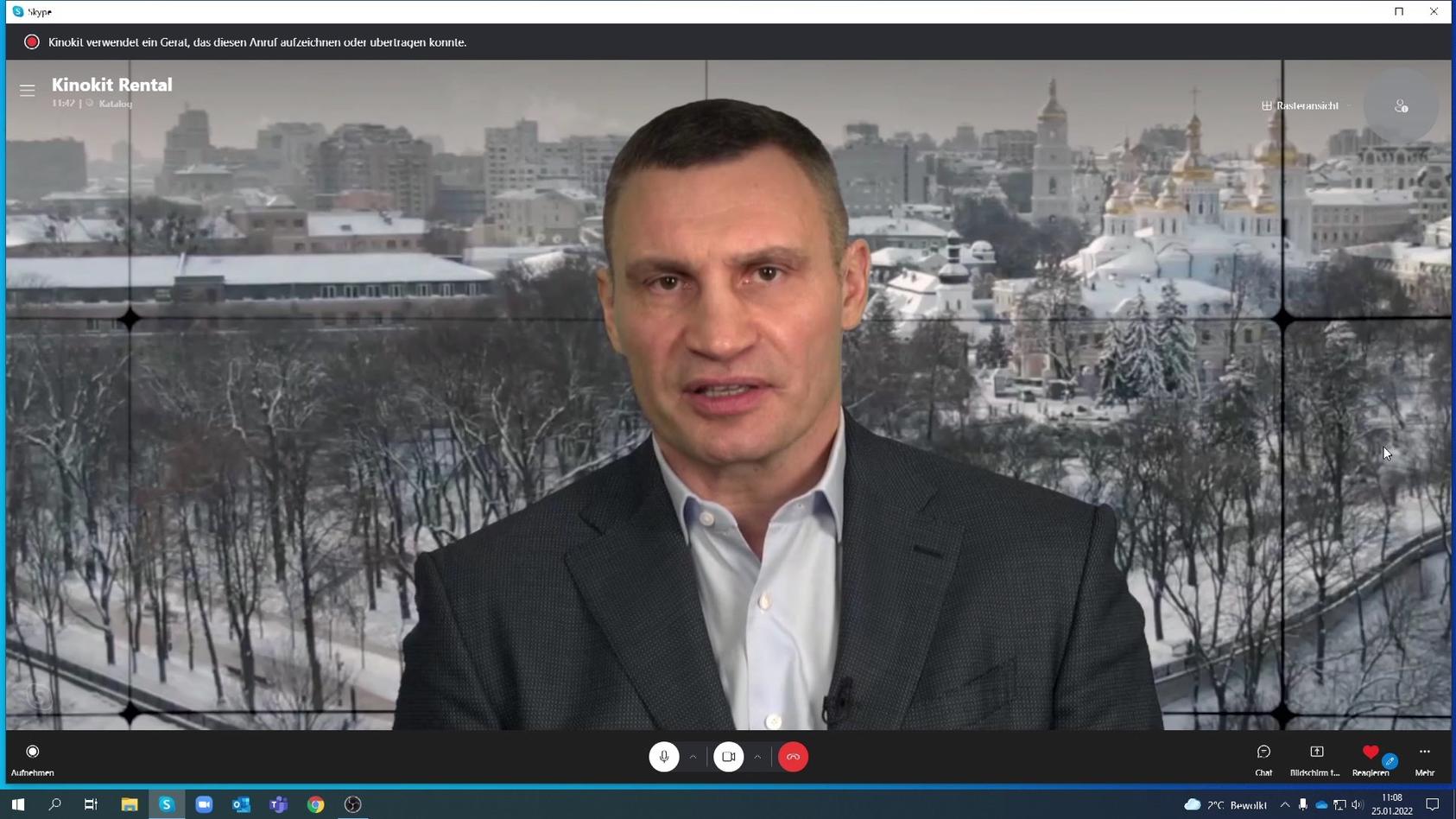 Angst vor Krieg in der Ukraine - Klitschko bittet Deutschland um Hilfe