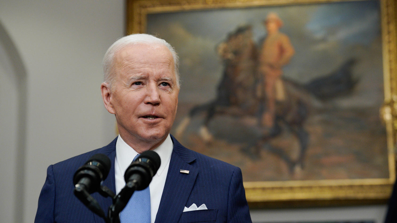 US-Präsident Joe Biden will Soldaten nach Osteuropa verlegen - allerdings "nicht zu viele".