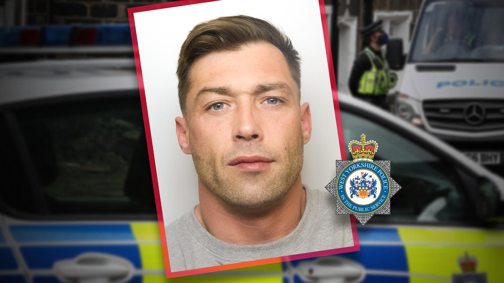 Die Polizei in West Yorkshire fahndet nach dem flüchtigen Jonathan Cahill.