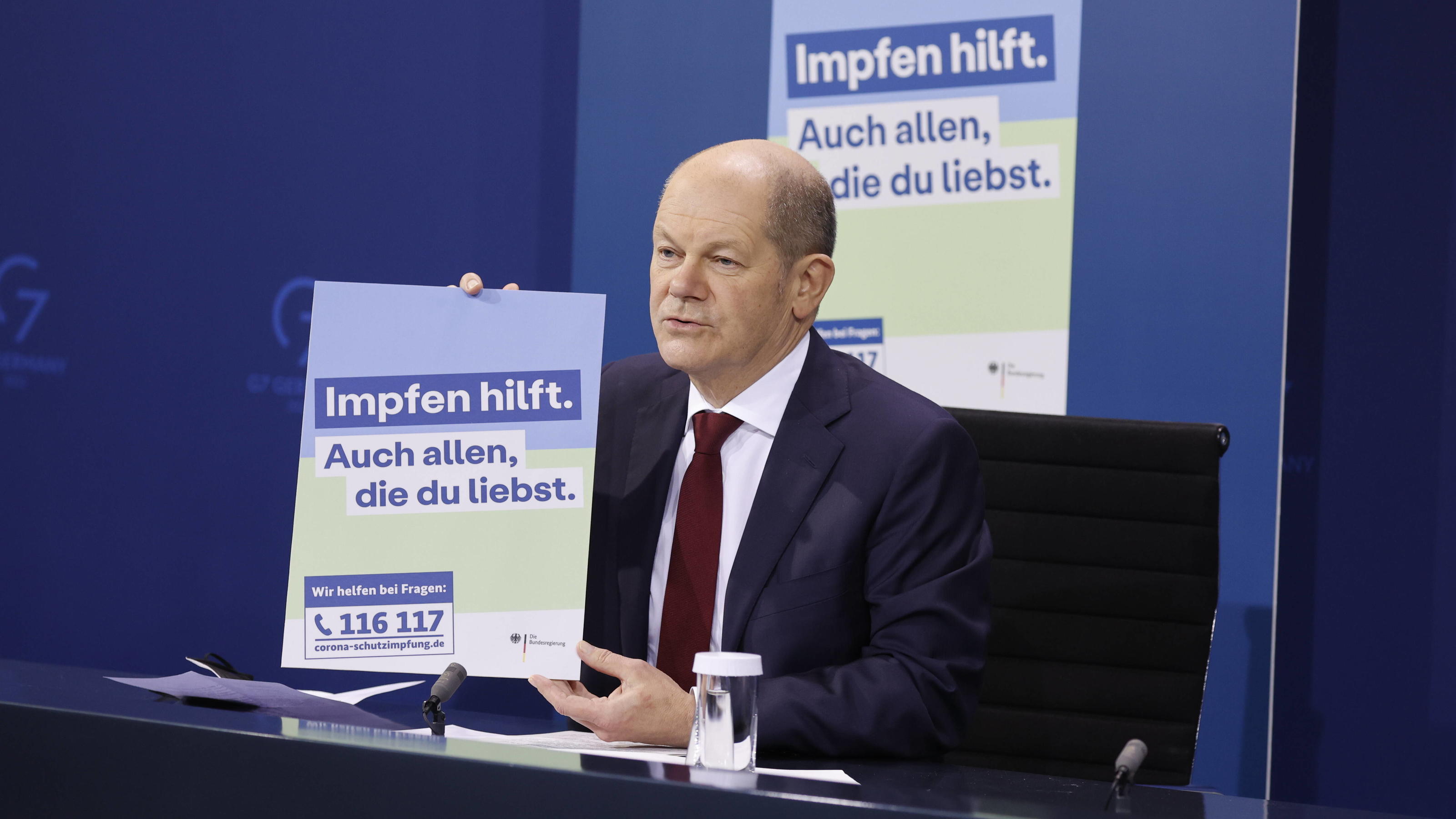 Bundeskanzler Scholz verfehlt Impfziel zum zweiten Mal