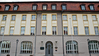 Außenansicht des Verwaltungsgerichts in Ansbach